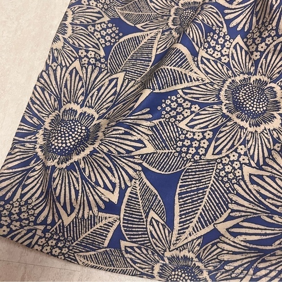 St. John's Bay skort blue floral pockets shorts plus size 1X - Picture 8 of 8